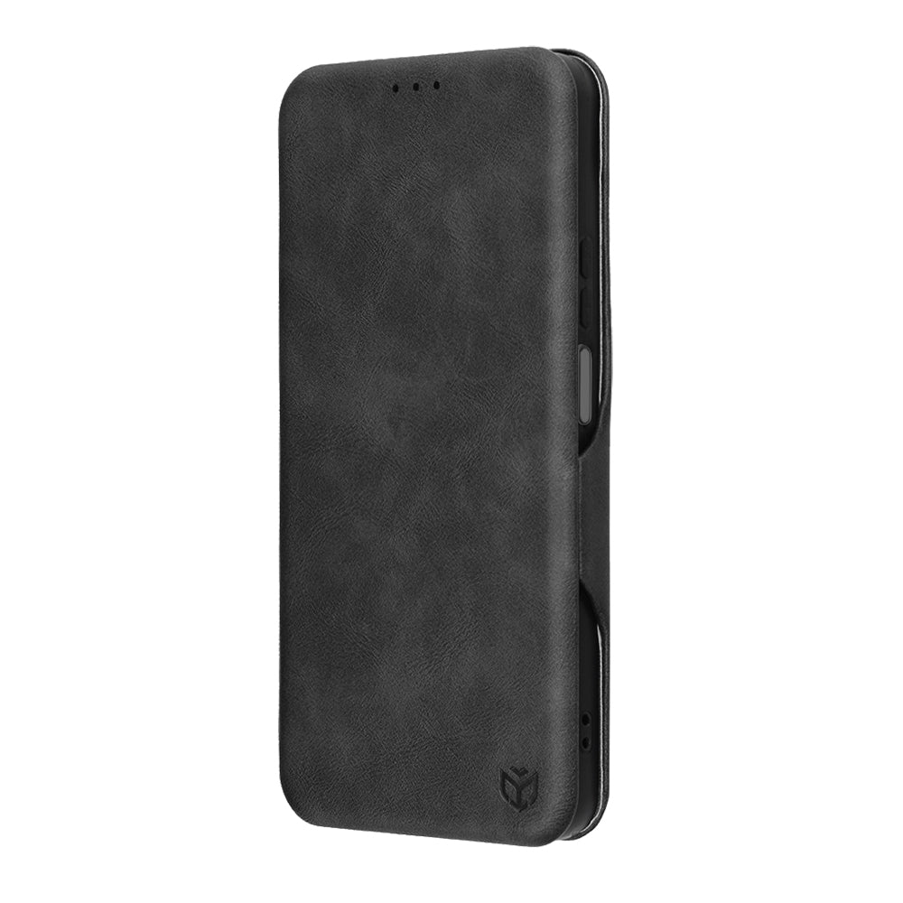 Husa de protectie Techsuit Safe Wallet Plus compatibil cu Honor 400 Smart 5G / 400 Smart 4G / X7d 4G, Negru
