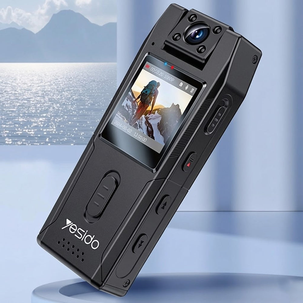 Yesido Digital Smart Camera (KM25), 1.3inch Screen, 1920x1080p, 200MP, Night Vision, Negru