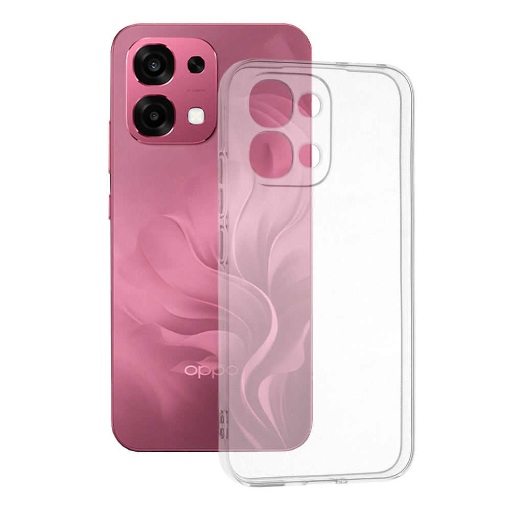 Husa de protectie Techsuit Clear Silicone compatibil cu Oppo A6 Pro 4G / A6 Pro 5G, Transparent