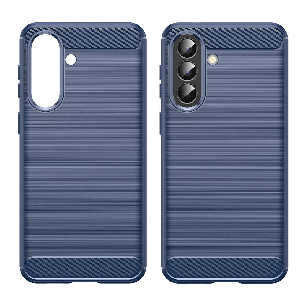 Husa de protectie Techsuit Carbon Silicone compatibil cu Samsung Galaxy A57 5G, Albastru