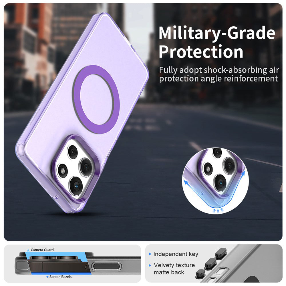 Husa de protectie Techsuit CandyCase MagSafe compatibil cu Motorola Moto G86, Mov
