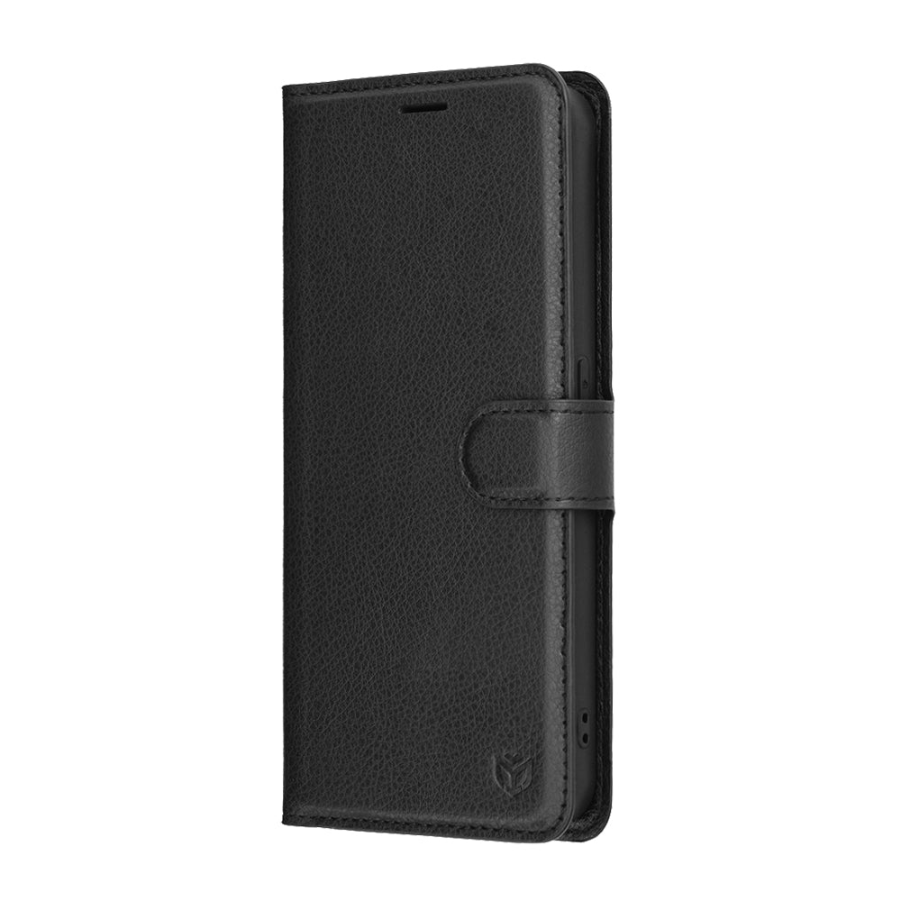 Husa de protectie Techsuit Leather Folio compatibil cu Nothing Phone (3a) Lite, Negru