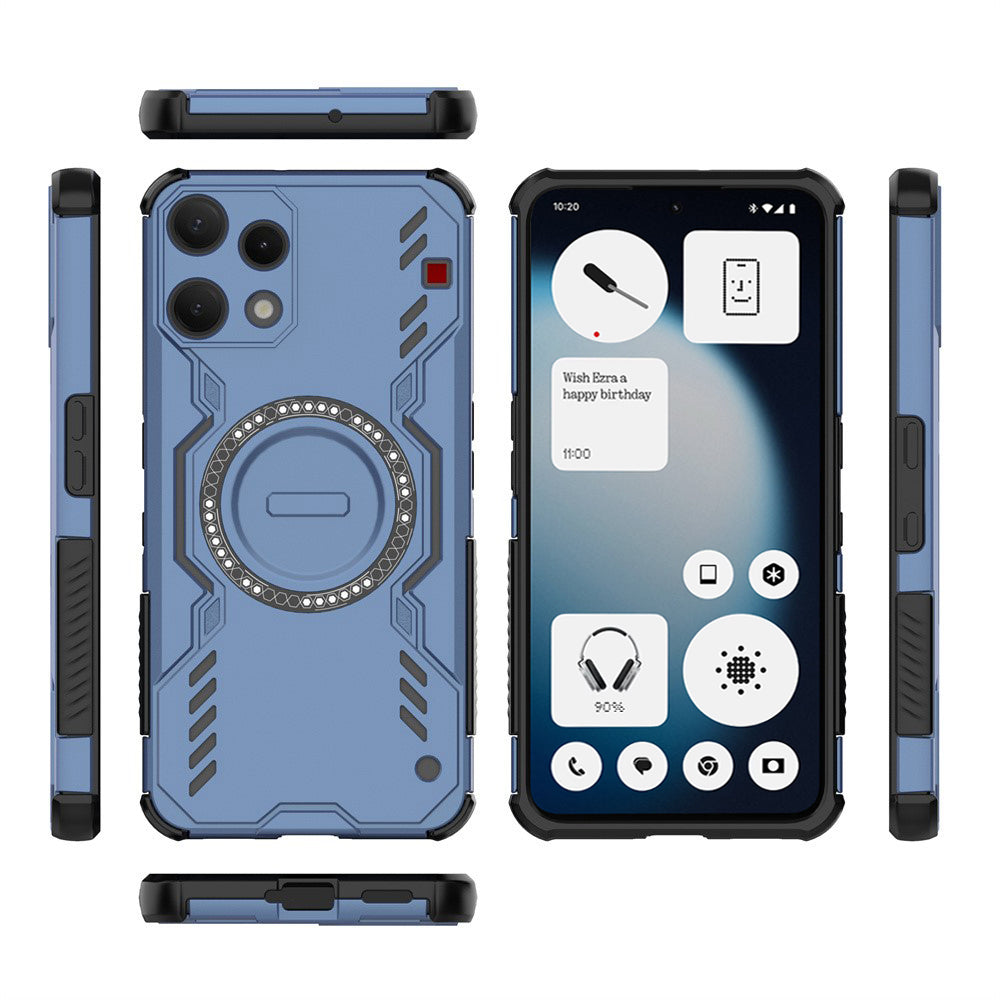 Husa de protectie Techsuit ArmorMag compatibil cu Nothing Phone (3a) Lite, Albastru