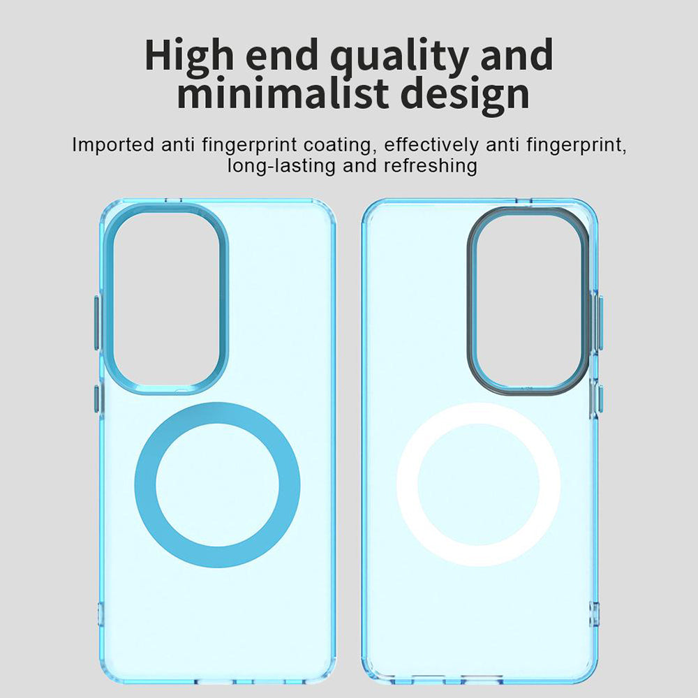 Husa de protectie Techsuit CandyCase MagSafe compatibil cu Samsung Galaxy S26 Ultra, Albastru