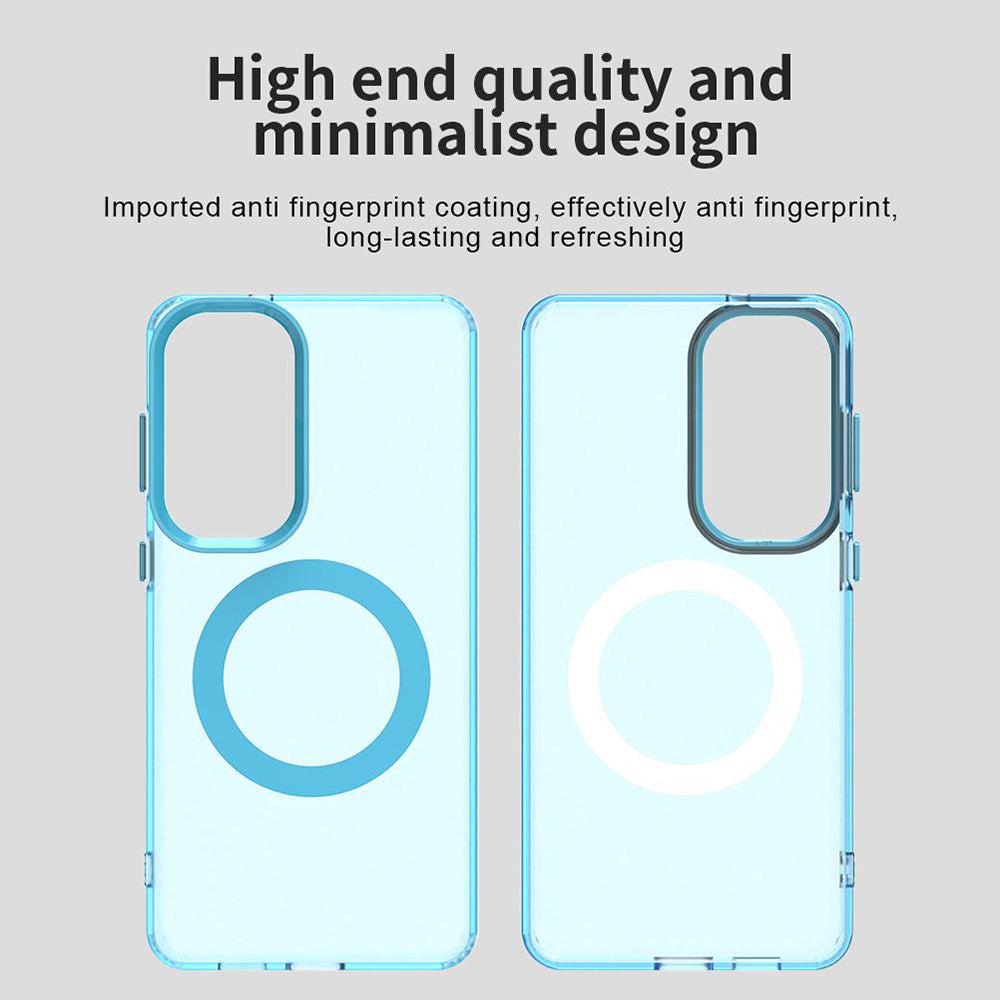 Husa de protectie Techsuit CandyCase MagSafe compatibil cu Samsung Galaxy S26 Plus, Albastru