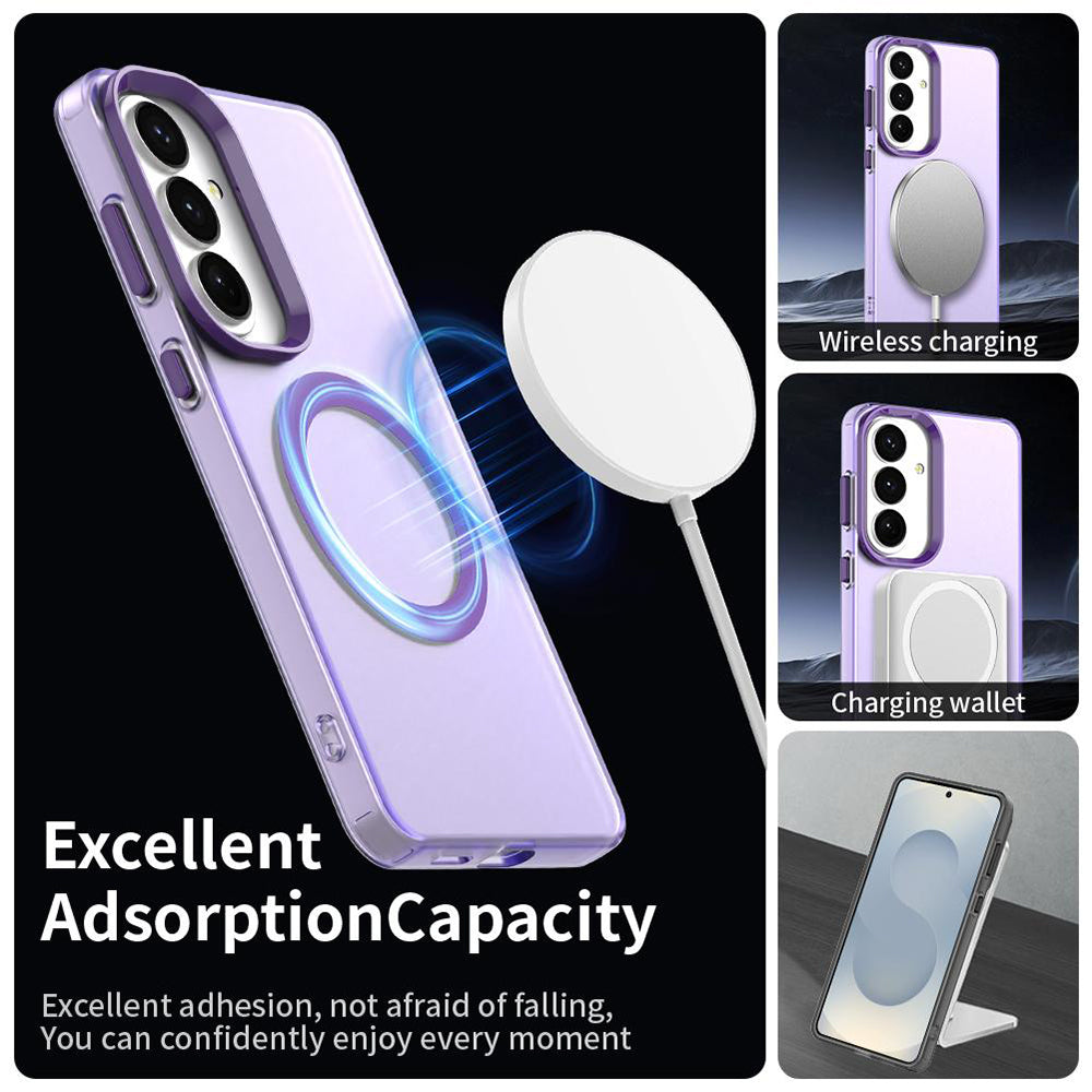 Husa de protectie Techsuit CandyCase MagSafe compatibil cu Samsung Galaxy S26, Mov