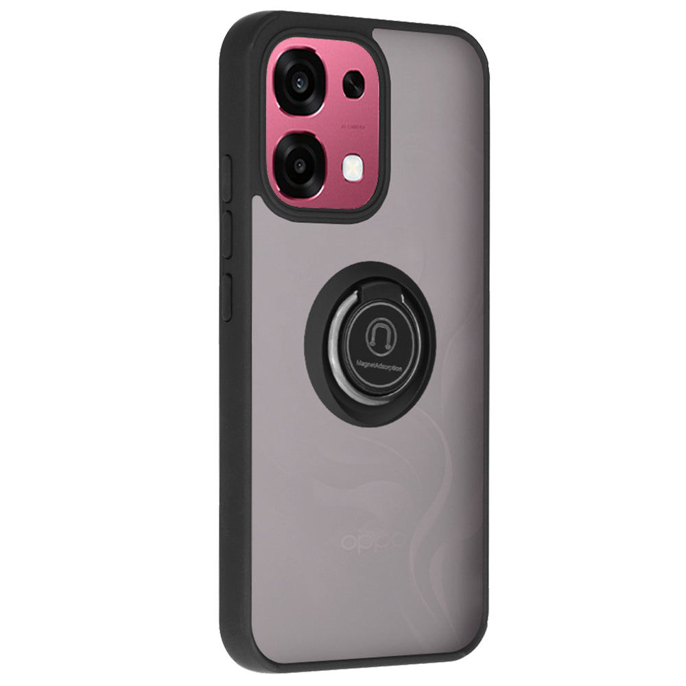 Husa de protectie Techsuit Glinth compatibil cu Oppo A6 Pro 4G / A6 Pro 5G, Negru