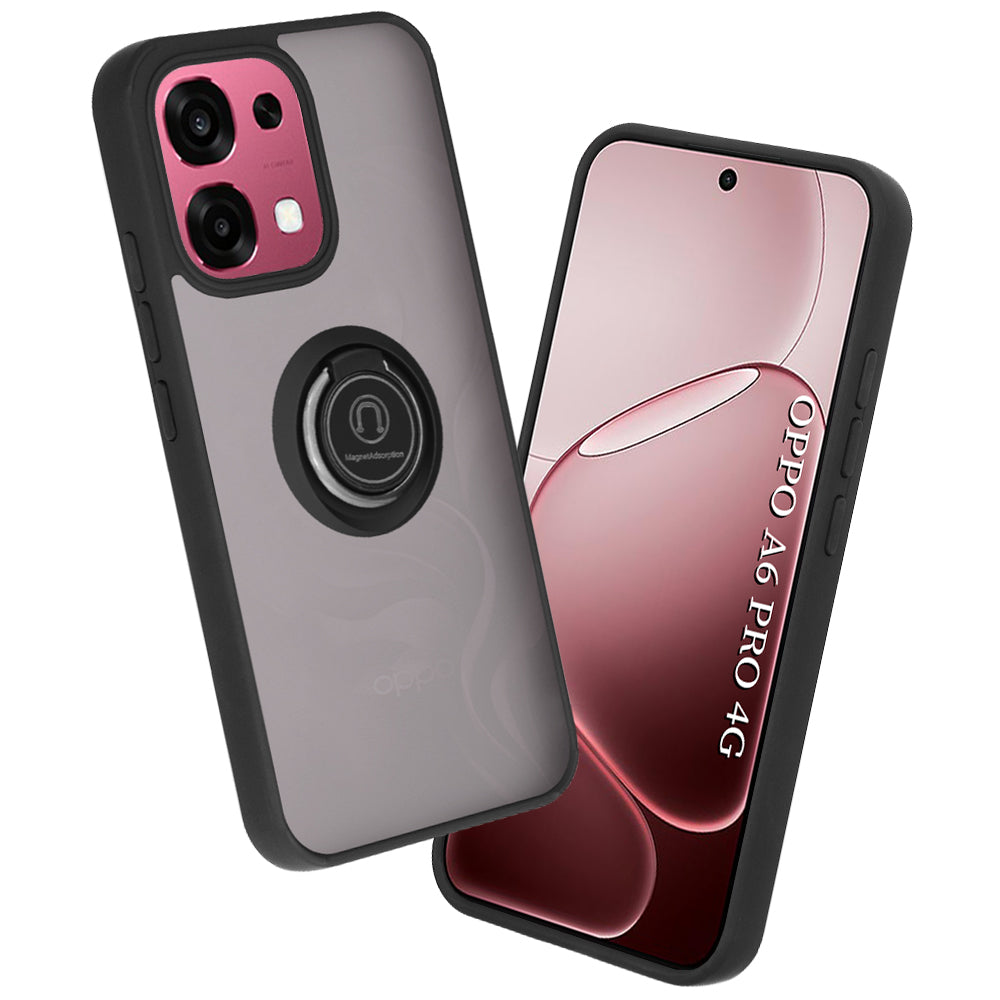 Husa de protectie Techsuit Glinth compatibil cu Oppo A6 Pro 4G / A6 Pro 5G, Negru