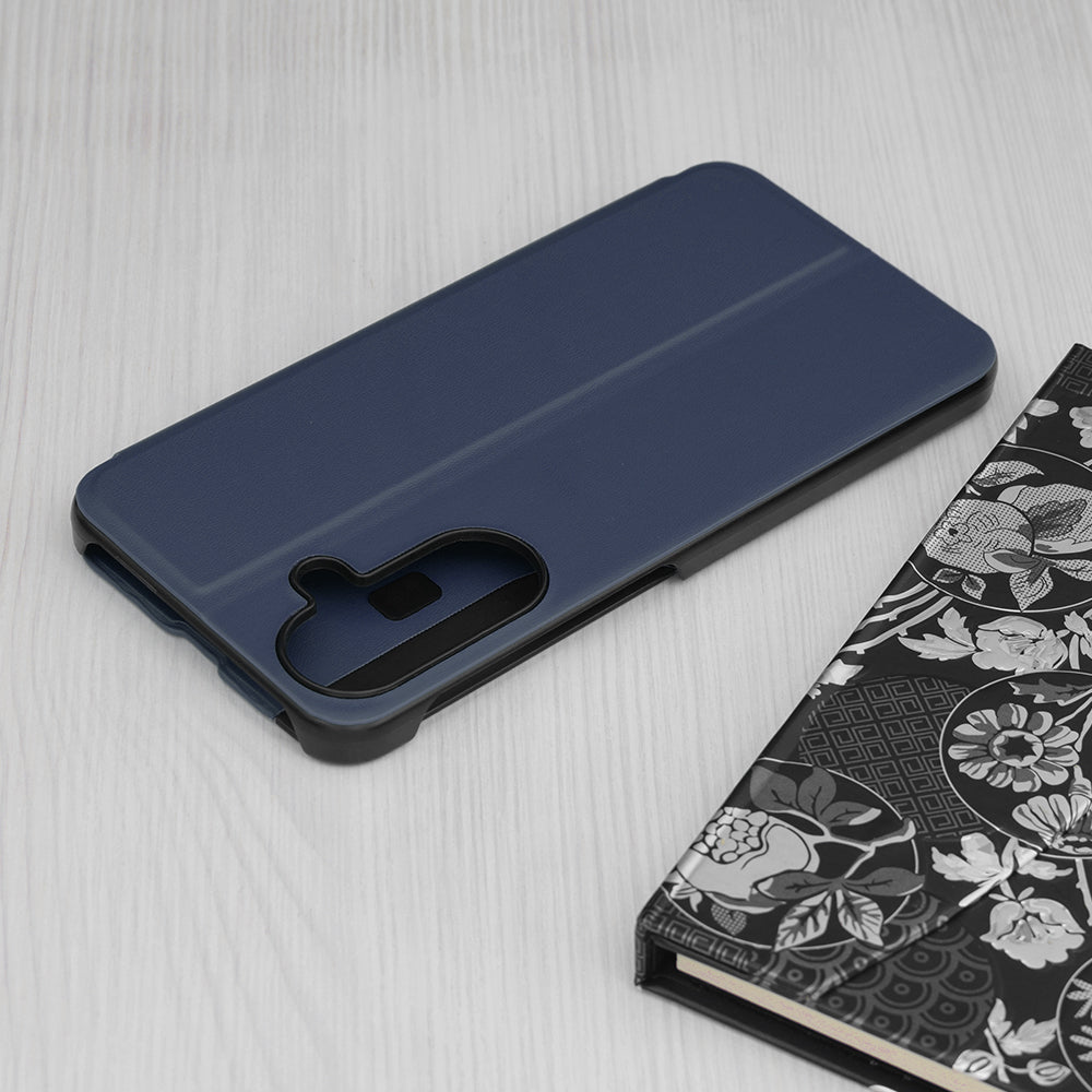 Husa de protectie Techsuit eFold Series compatibil cu Samsung Galaxy A37 5G, Albastru Inchis