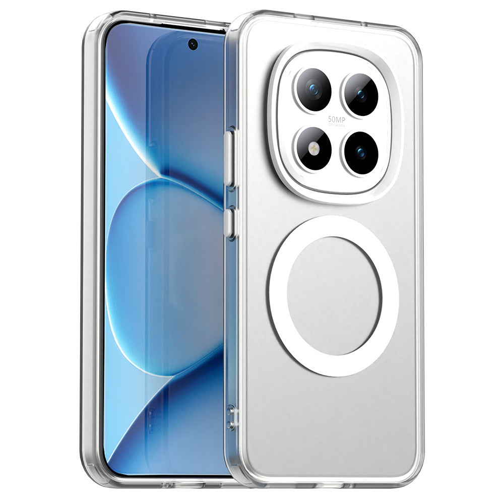 Husa de protectie Techsuit CandyCase MagSafe compatibil cu Xiaomi Redmi Note 15 Pro+ 5G / Poco M8 Pro 5G, Alb