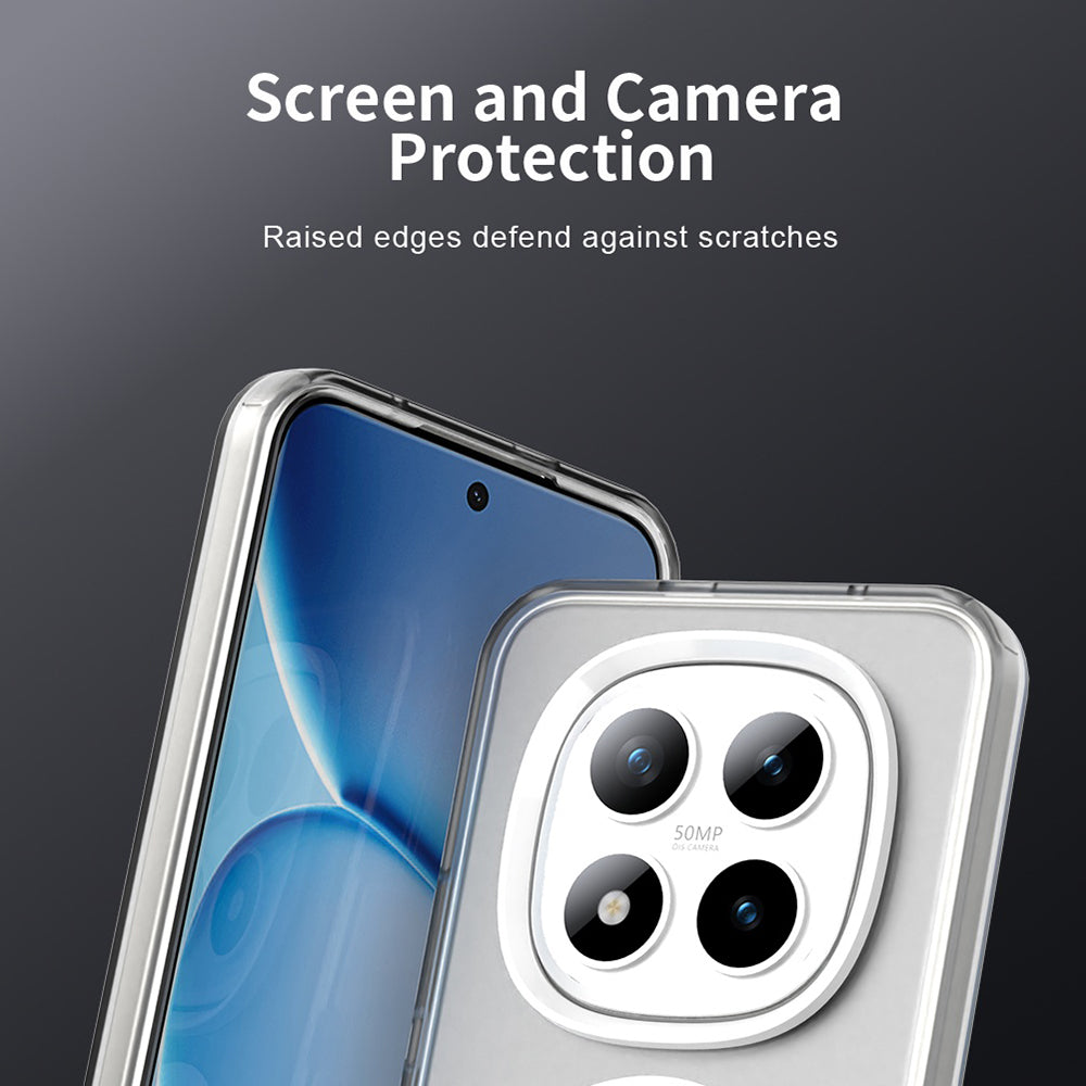 Husa de protectie Techsuit CandyCase MagSafe compatibil cu Xiaomi Redmi Note 15 Pro+ 5G / Poco M8 Pro 5G, Alb