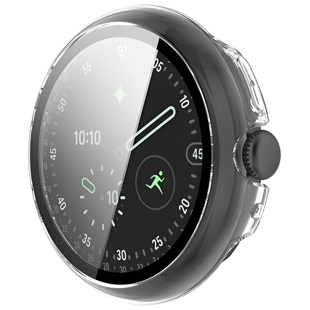 Folie de protectie smartwatch Techsuit Defense360 Pro + Screen Protector compatibil cu Google Pixel Watch 4 45mm, Transparent