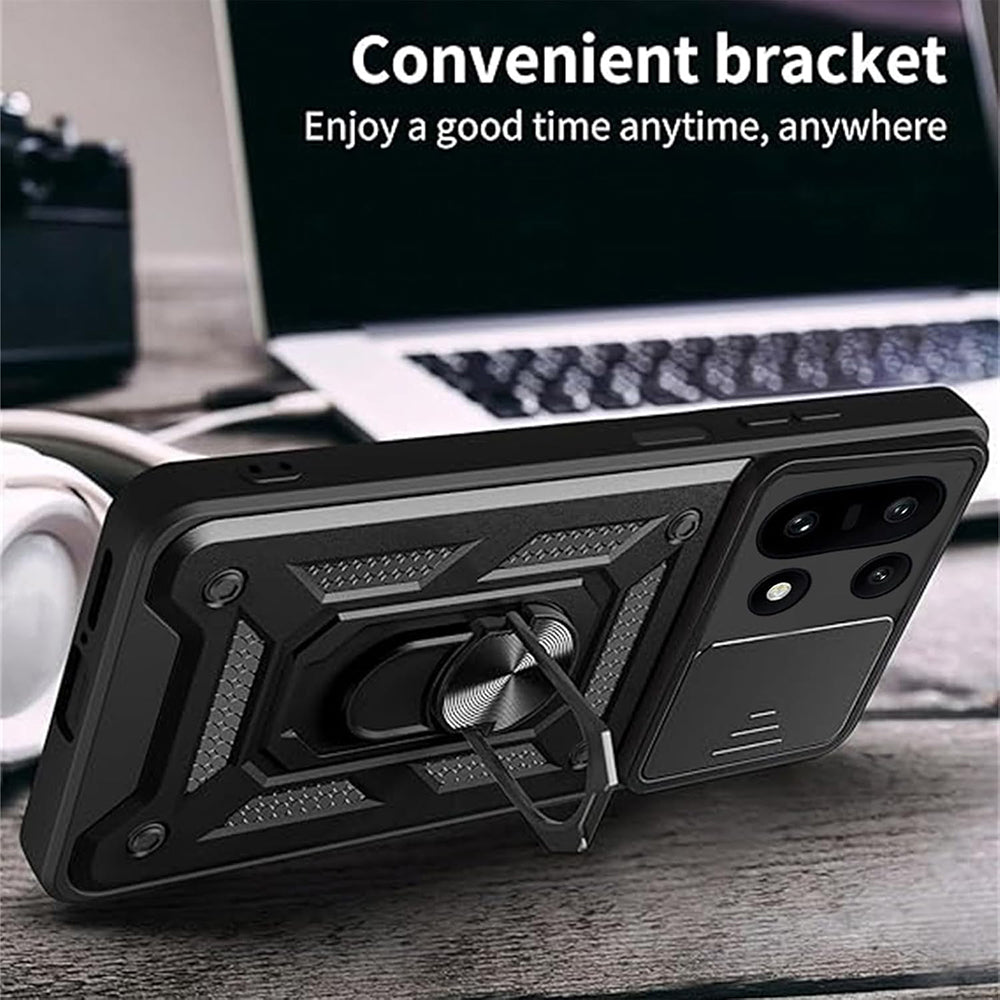 Husa de protectie Techsuit CamShield Series compatibil cu OnePlus 15, Roz Auriu