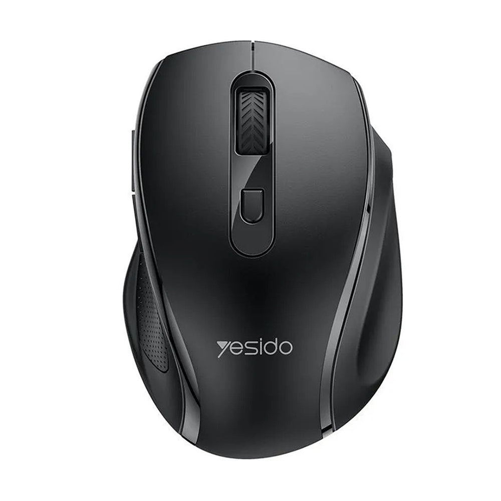 Tastatura/Mouse Yesido Wireless Mouse (KB45), 2.4G Connection, 800 / 1200 / 1600 DPI, Low Noise, Negru