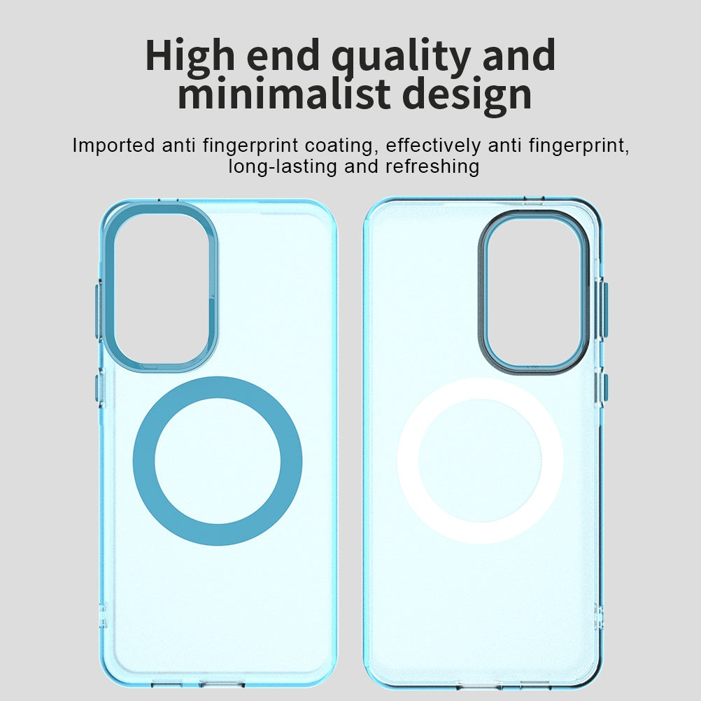 Husa de protectie Techsuit CandyCase MagSafe compatibil cu Samsung Galaxy A57 5G, Albastru