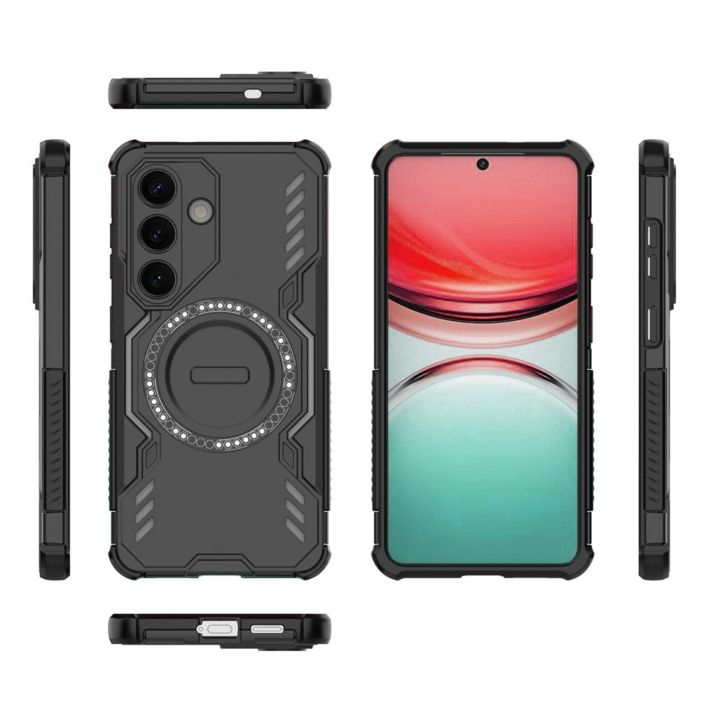 Husa de protectie Techsuit ArmorMag compatibil cu Samsung Galaxy S26 Plus, Negru