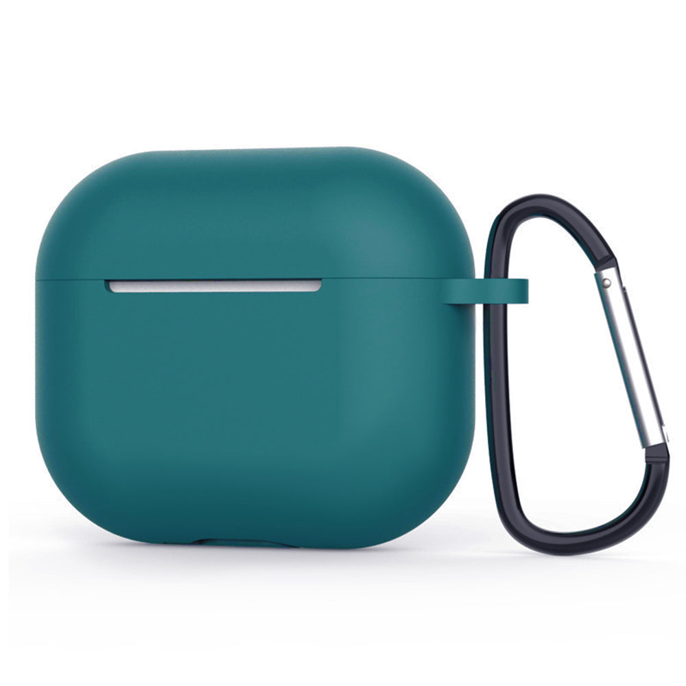 Casti Techsuit Silicone Case, for AirPods 4, Smooth Ultrathin Material, Teal