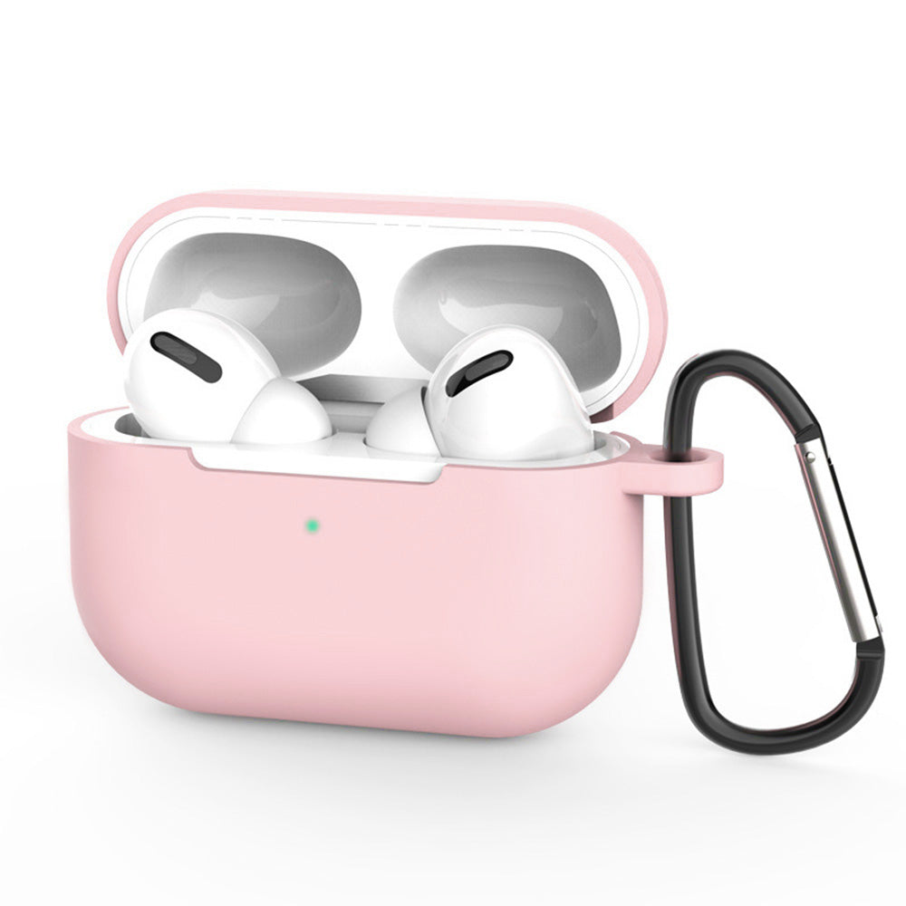 Casti Techsuit Silicone Case, for AirPods Pro 3, Smooth Ultrathin Material, Roz