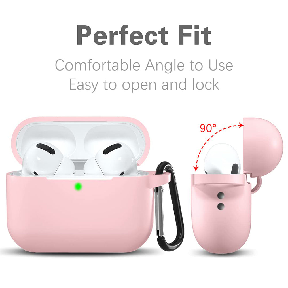 Casti Techsuit Silicone Case, for AirPods Pro 3, Smooth Ultrathin Material, Bordo