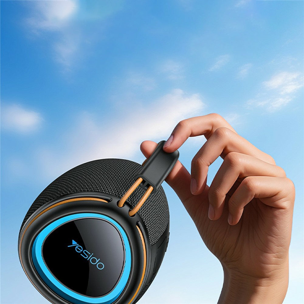 Casti Yesido Wireless Speaker (YSW40), Bluetooth 5.3, Type-C, TF Card, USB, 1200mAh, 8W, Negru