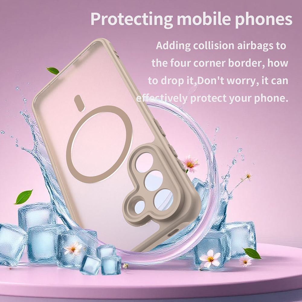 Husa de protectie Techsuit HaloFrost II MagSafe compatibil cu Samsung Galaxy A57 5G, Auriu