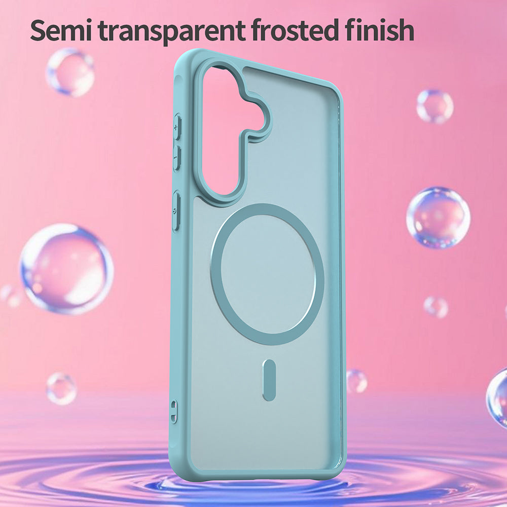 Husa de protectie Techsuit HaloFrost II MagSafe compatibil cu Samsung Galaxy S26 Plus, Verde Menta