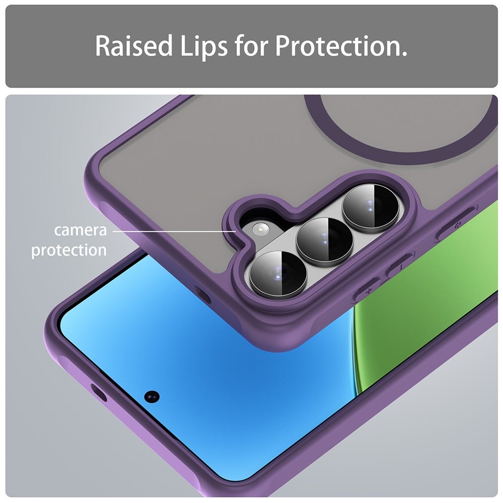 Husa de protectie Techsuit HaloFrost II MagSafe compatibil cu Samsung Galaxy S26 Plus, Mov