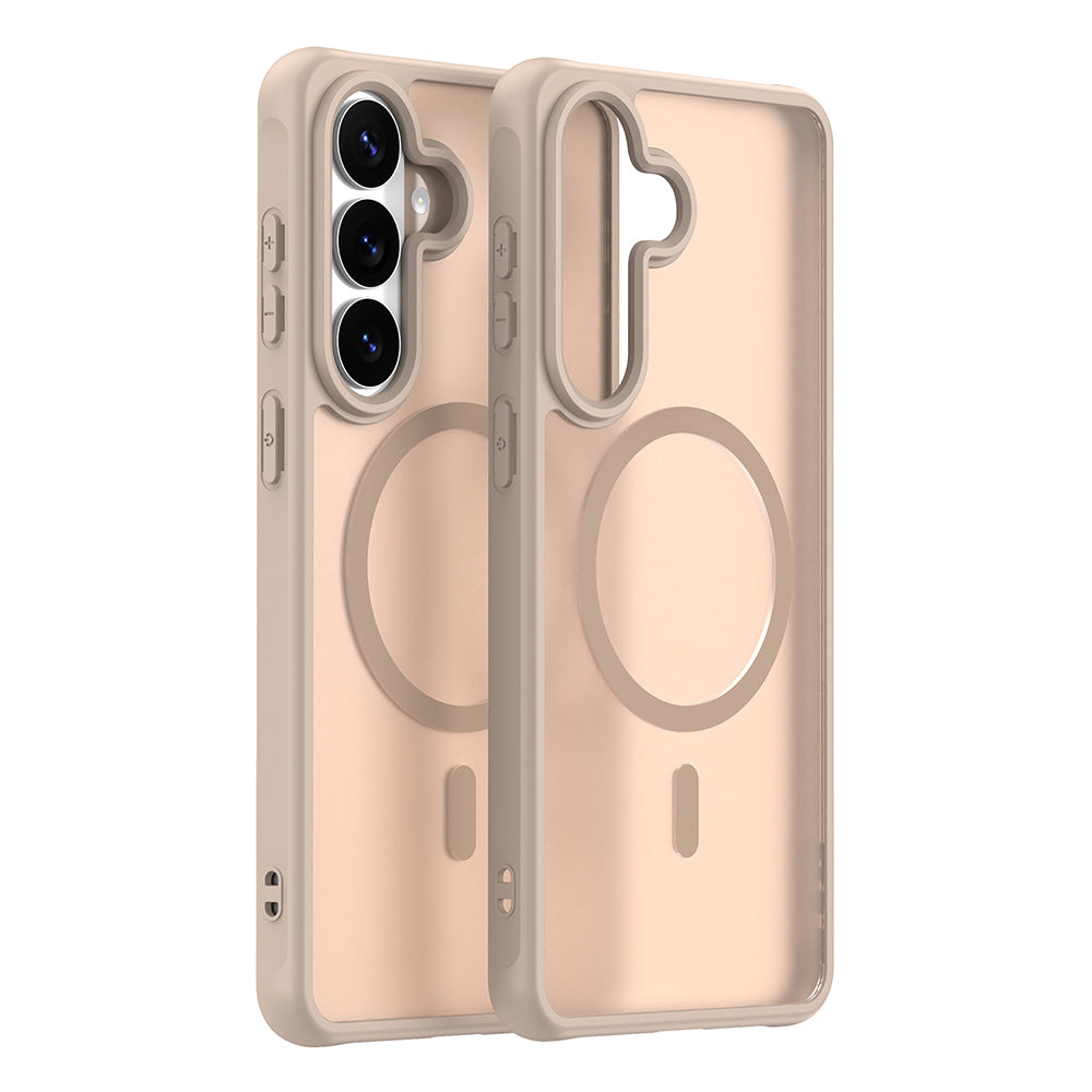 Husa de protectie Techsuit HaloFrost II MagSafe compatibil cu Samsung Galaxy S26 Plus, Auriu