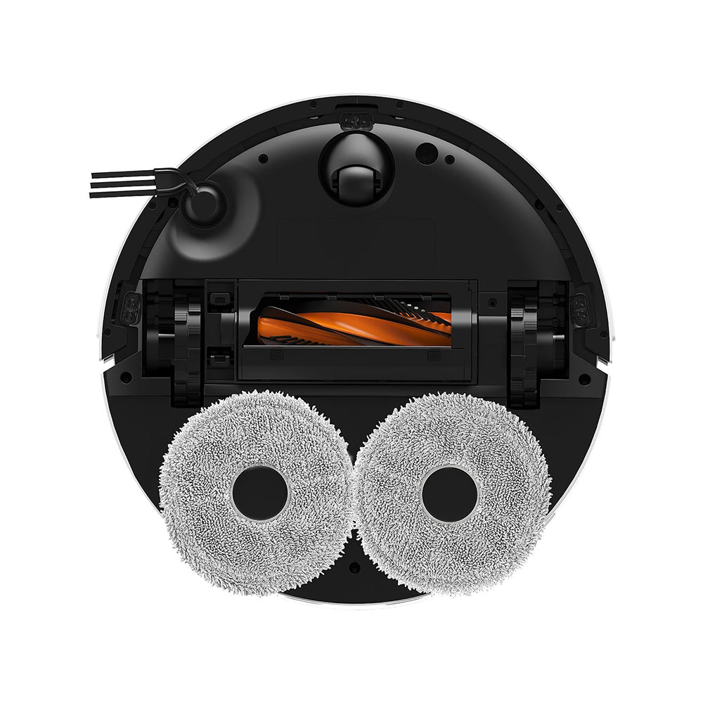 Deerma Robot Vacuum Cleaner (X80), Dry & Wet Cleaning, 15000Pa, Self-service, Laser Sensor, Carpet Boost, 5200mAh, Alb