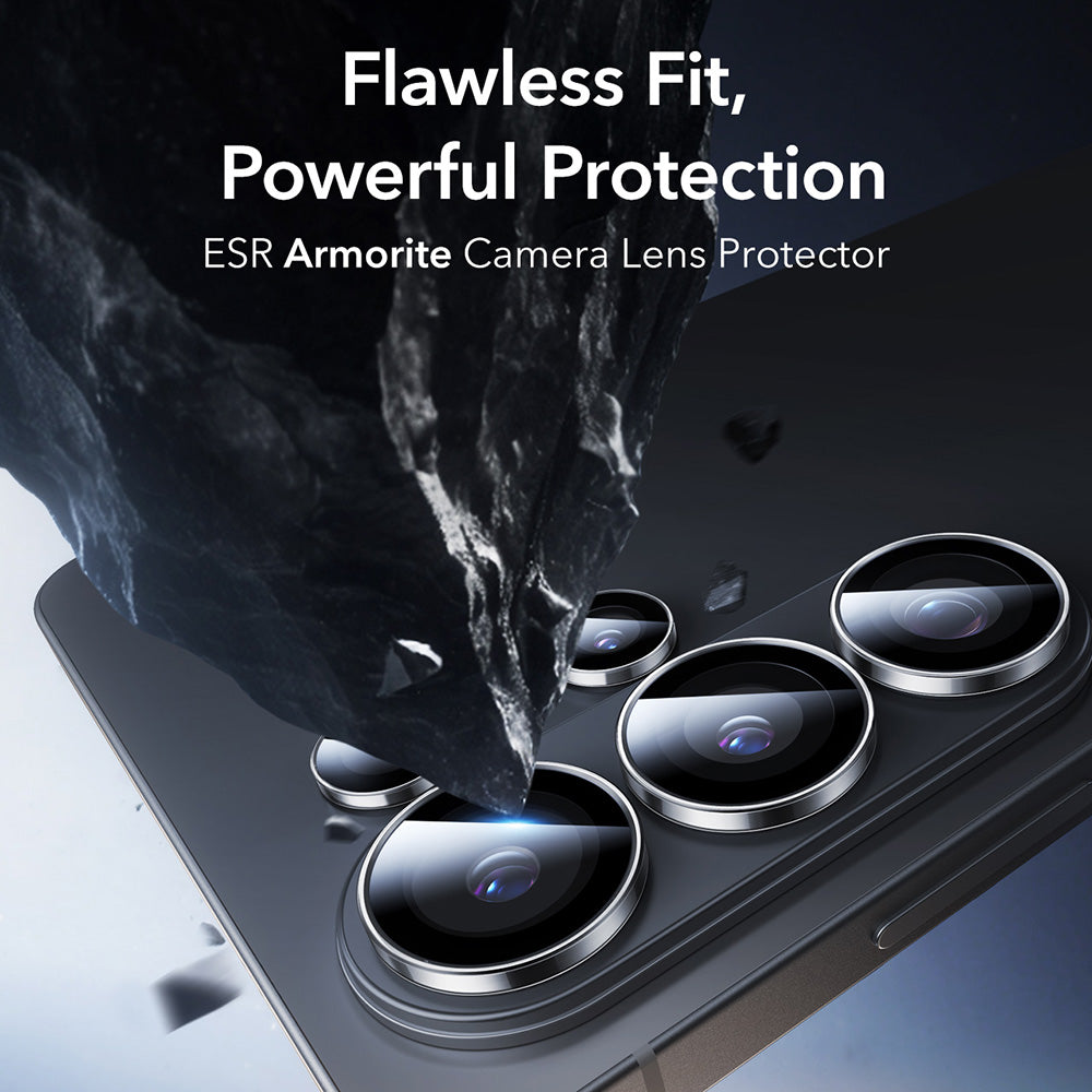 Folie de protectie ESR Armorite Camera Lens Protectors compatibil cu Samsung Galaxy S26 Ultra, Transparent