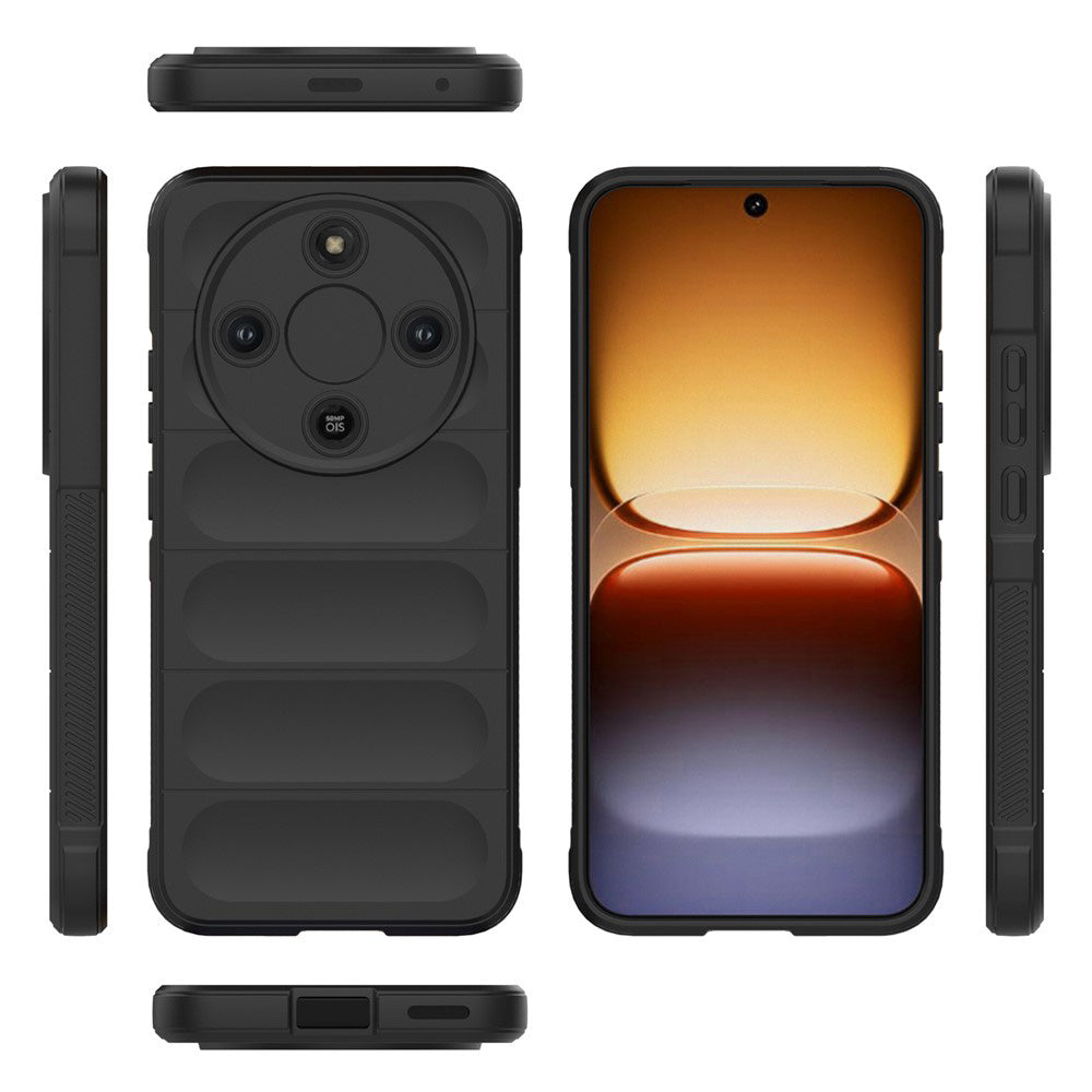 Husa de protectie Techsuit Magic Shield compatibil cu Honor Magic8 Lite, Negru