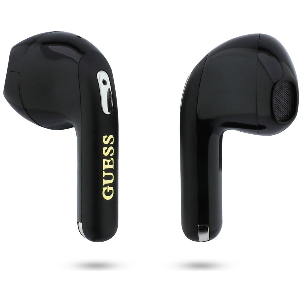 Casti In-ear, BT, TWS - Guess Script Print (GUTWSA15HETK) - Black
