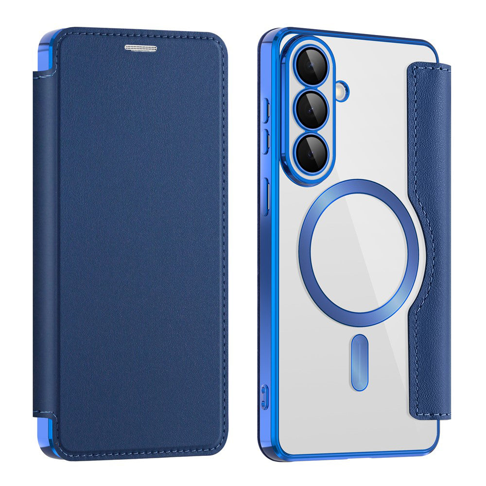 Husa de protectie Techsuit SmartMag Book compatibil cu Samsung Galaxy S26, Albastru