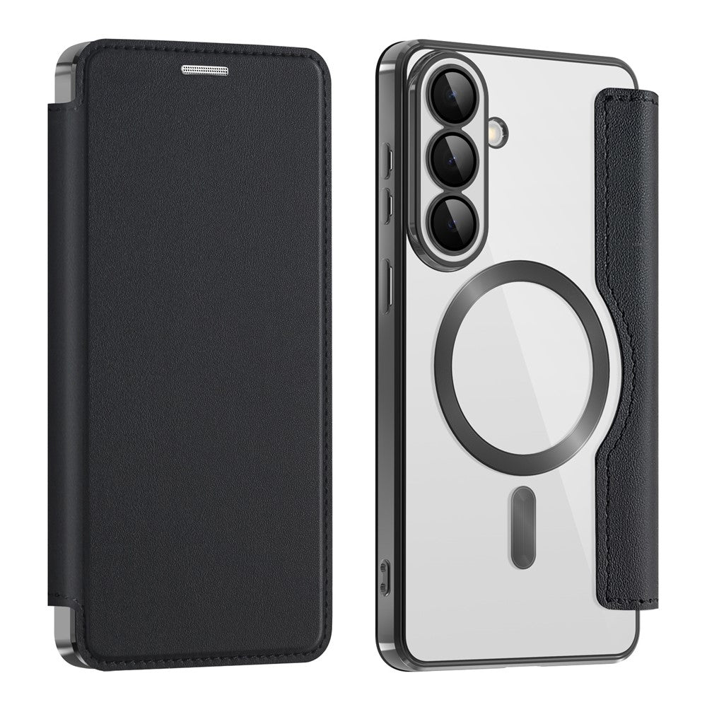 Husa de protectie Techsuit SmartMag Book compatibil cu Samsung Galaxy S26, Negru