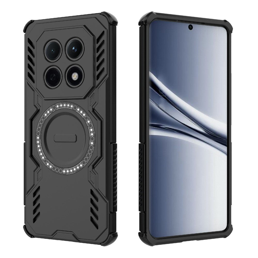 Husa de protectie Techsuit ArmorMag compatibil cu Xiaomi Redmi Note 15 4G, Negru