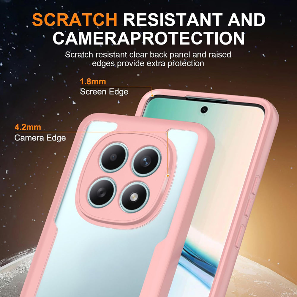 Folie de protectie Techsuit ColorVerse 360 Series + compatibil cu Xiaomi Redmi Note 15 5G / Poco M8 5G, Roz
