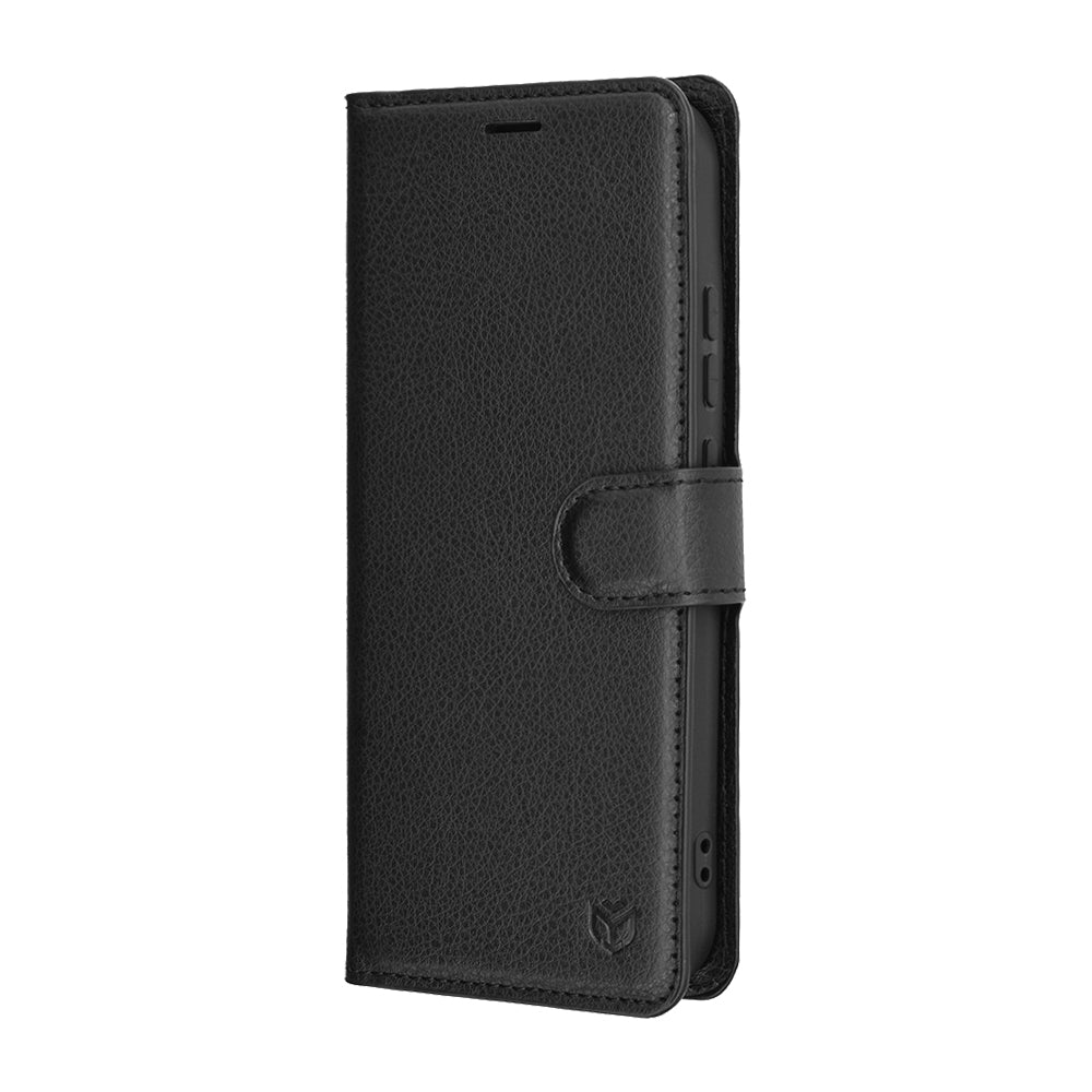 Husa de protectie Techsuit Leather Folio compatibil cu Xiaomi Poco F8 Pro, Negru