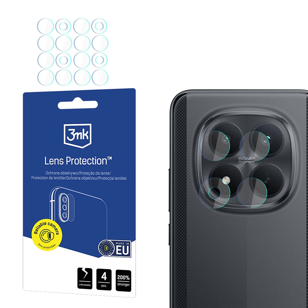 Folie de protectie 3mk Lens Protection compatibil cu Xiaomi Poco M8 Pro 5G, Transparent