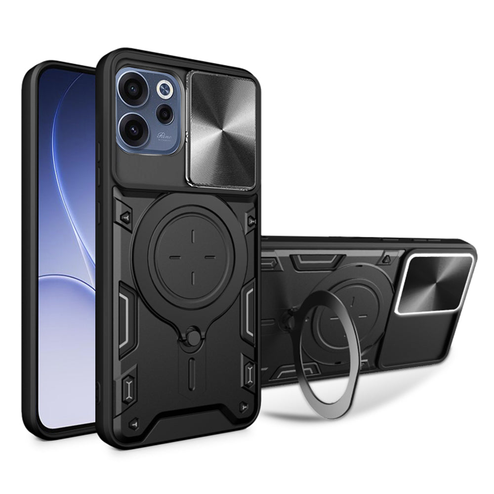 Husa de protectie Techsuit CamGuard Pro compatibil cu Oppo Reno15 F / Reno15 FS 5G, Negru