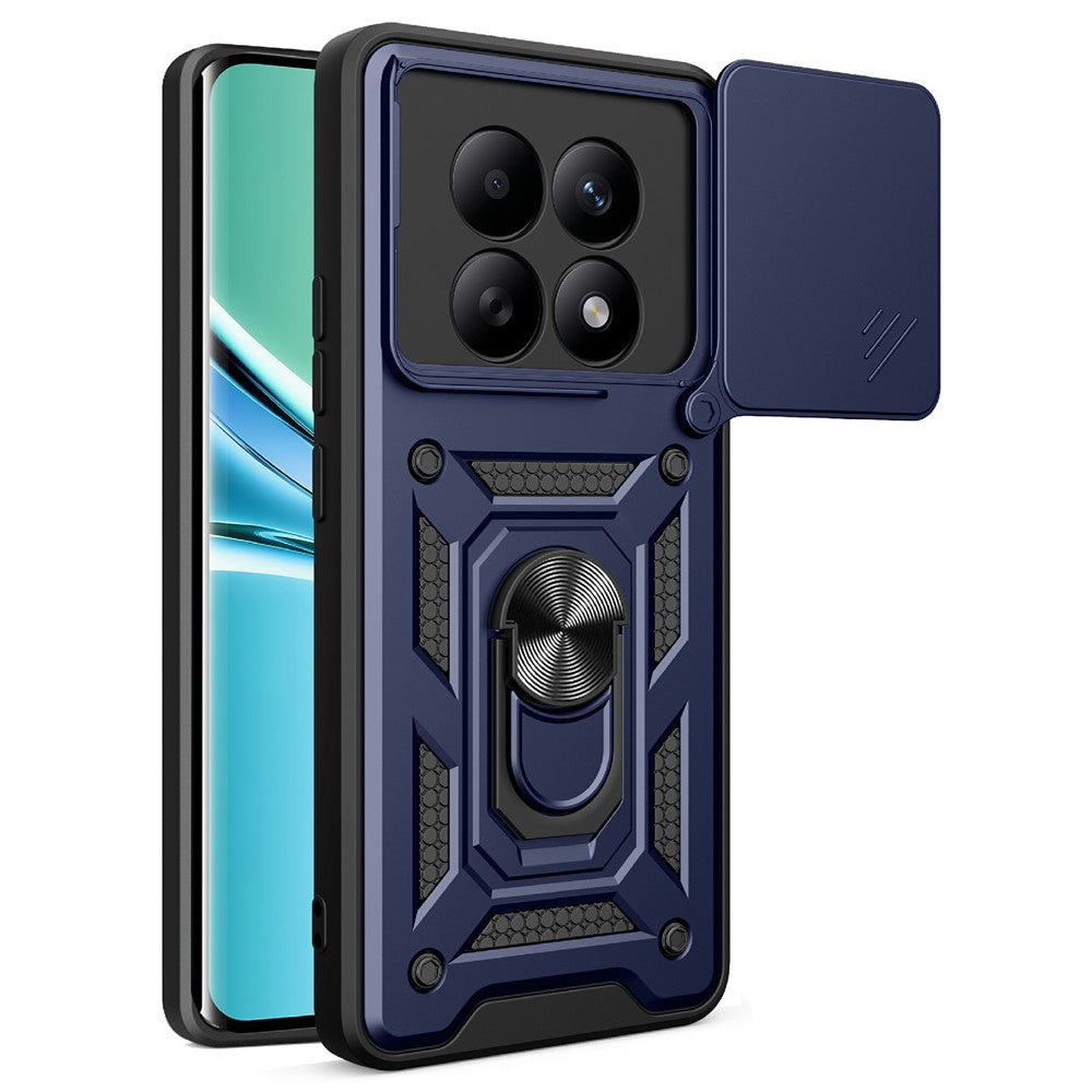 Husa de protectie Techsuit CamShield Series compatibil cu Xiaomi Redmi Note 15 5G / Note 15 4G / Poco M8 5G, Albastru