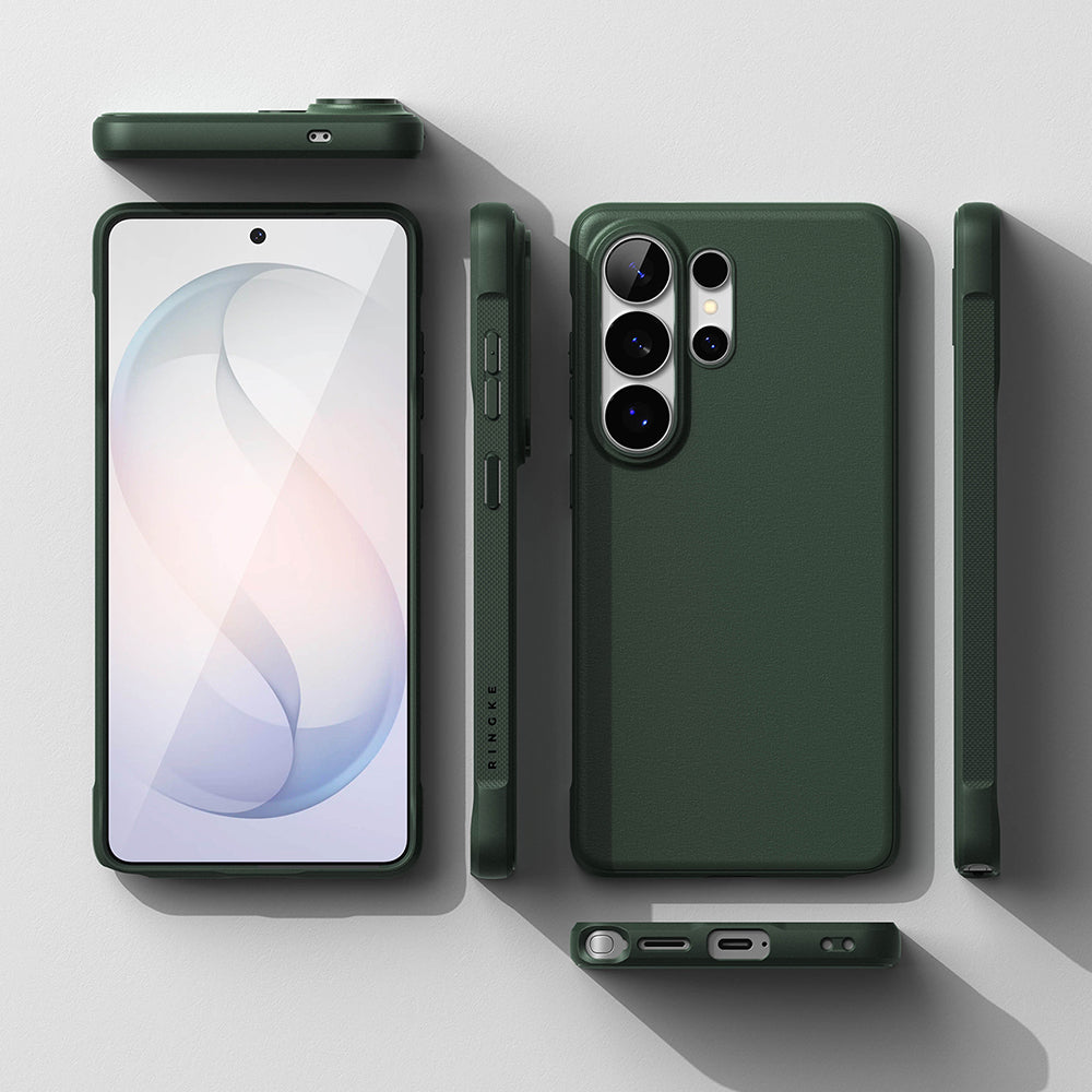 Husa de protectie Ringke Onyx compatibil cu Samsung Galaxy S26 Ultra, Verde Inchis
