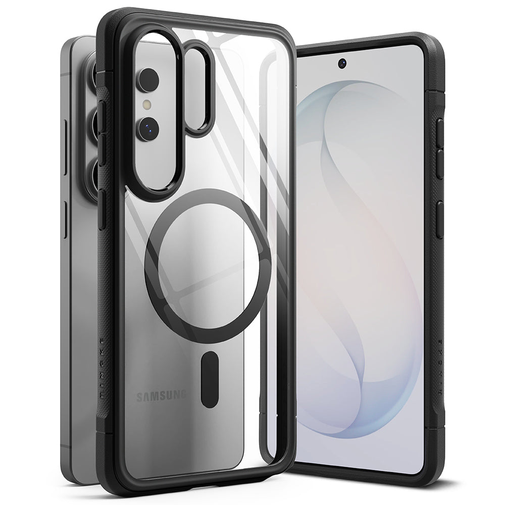 Husa de protectie Ringke Fusion Bold MagSafe compatibil cu Samsung Galaxy S26 Ultra, Negru