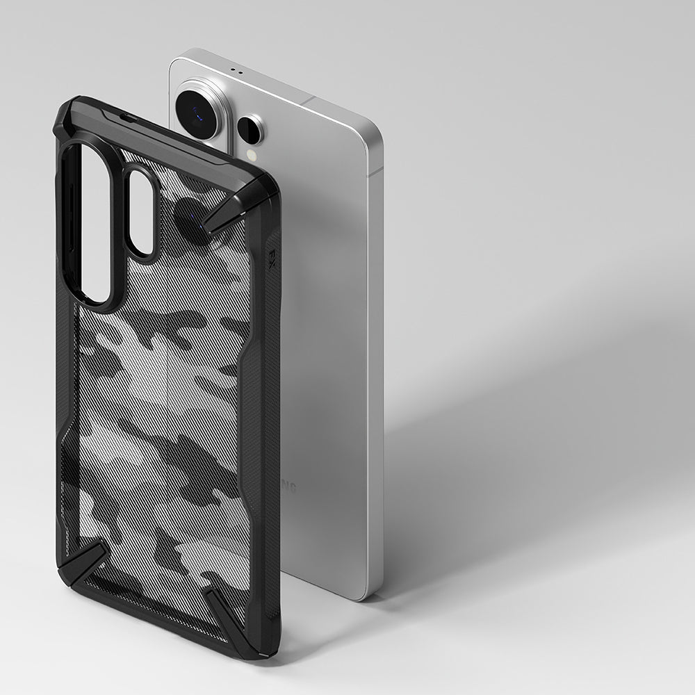 Husa de protectie Ringke Fusion X compatibil cu Samsung Galaxy S26 Ultra, Camo Black