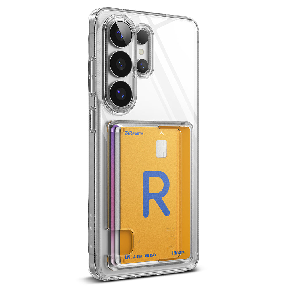 Husa de protectie Ringke Fusion Card compatibil cu Samsung Galaxy S26 Ultra, Transparent