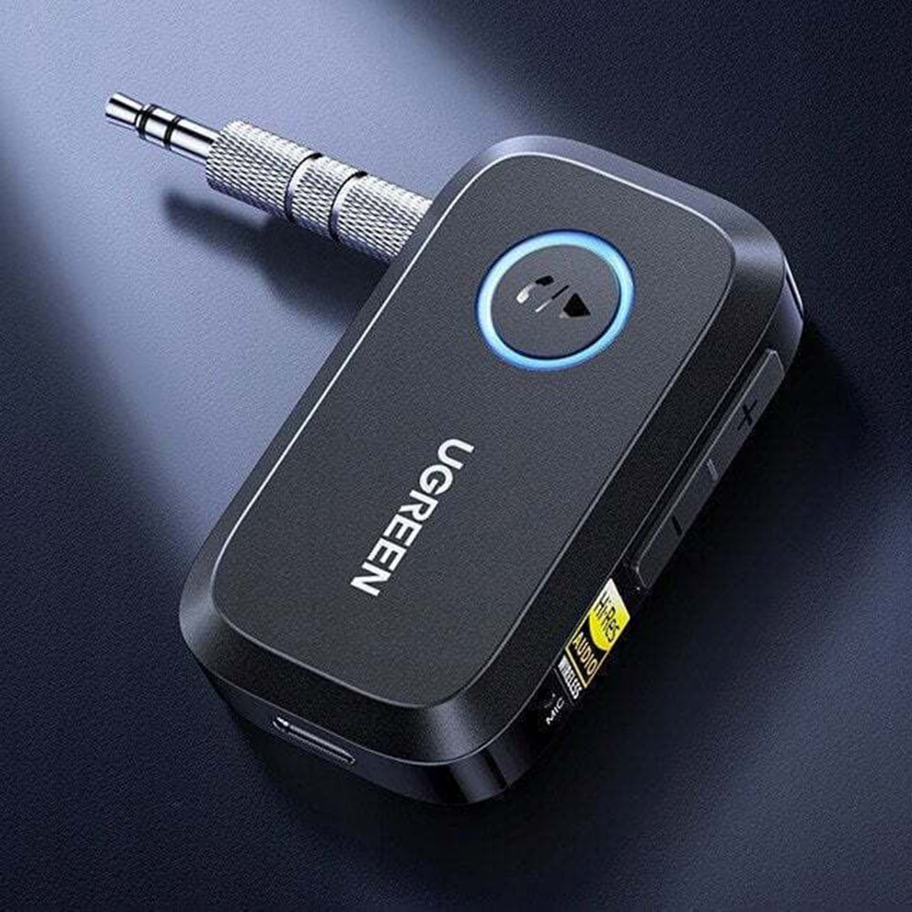 Adaptor Ugreen Bluetooth Audio Receiver BT509 (55546), Jack 3.5mm, Negru