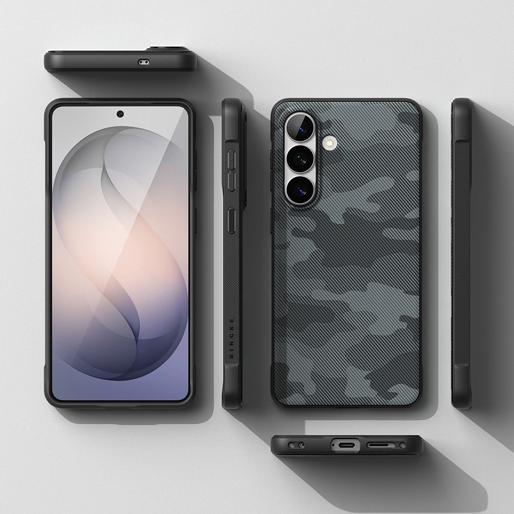 Husa de protectie Ringke Onyx MagSafe compatibil cu Samsung Galaxy S26 Plus, Camo Black