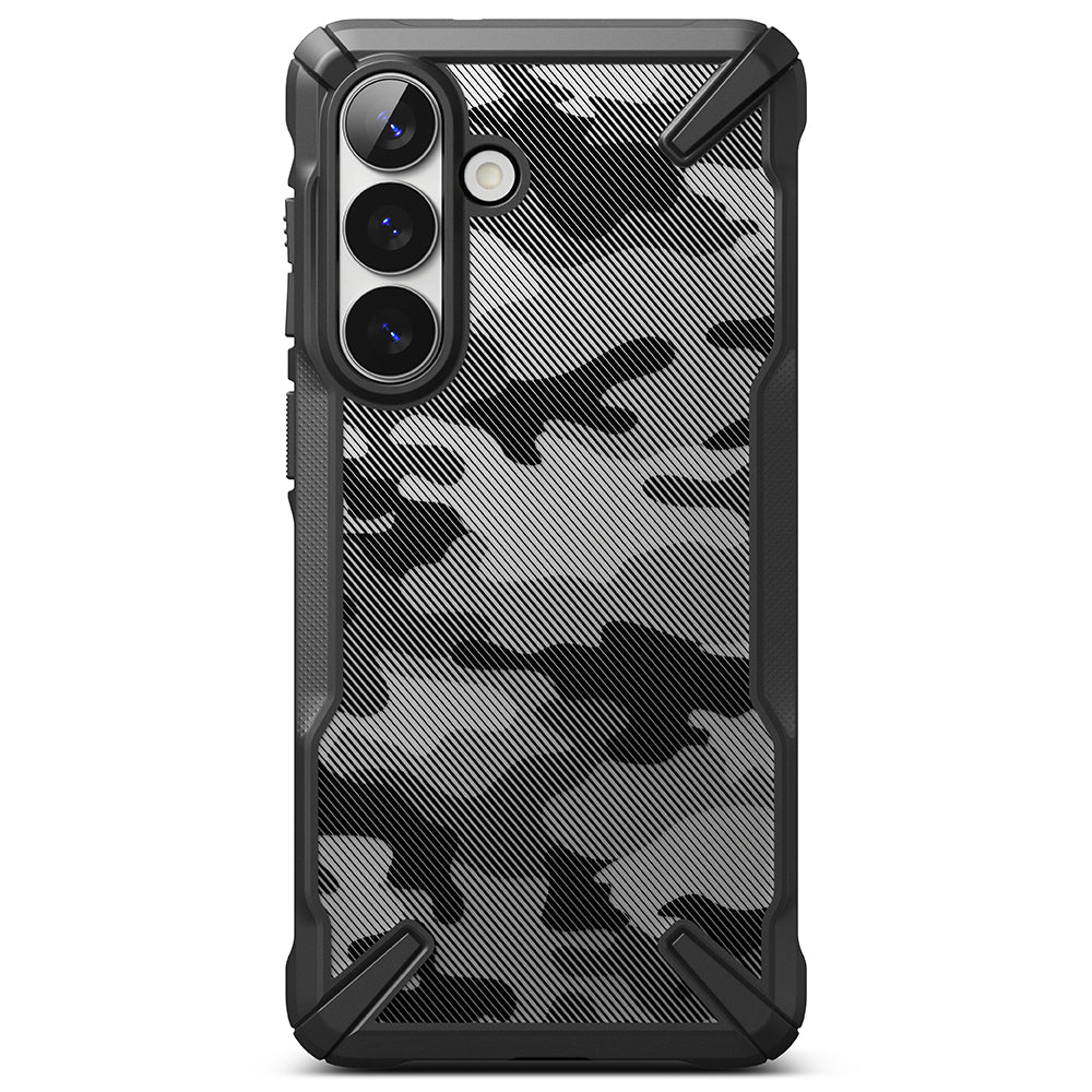Husa de protectie Ringke Fusion X compatibil cu Samsung Galaxy S26, Camo Black