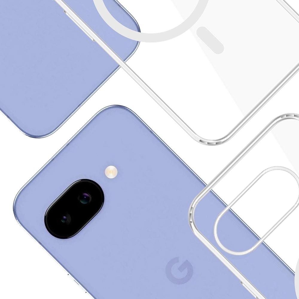 Husa de protectie 3mk Armor MagCase compatibil cu Google Pixel 10a, Transparent