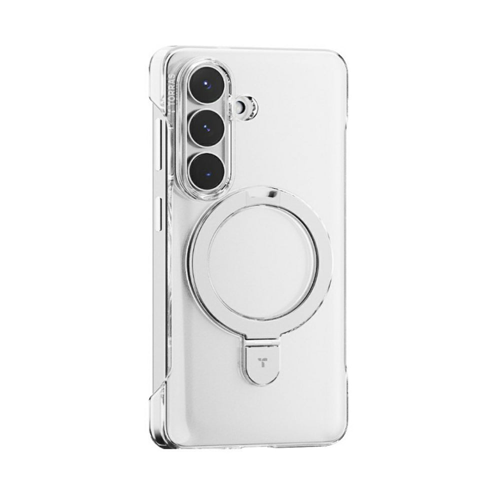 Husa de protectie Torras Ostand Slim Series compatibil cu Samsung Galaxy S26, Transparent