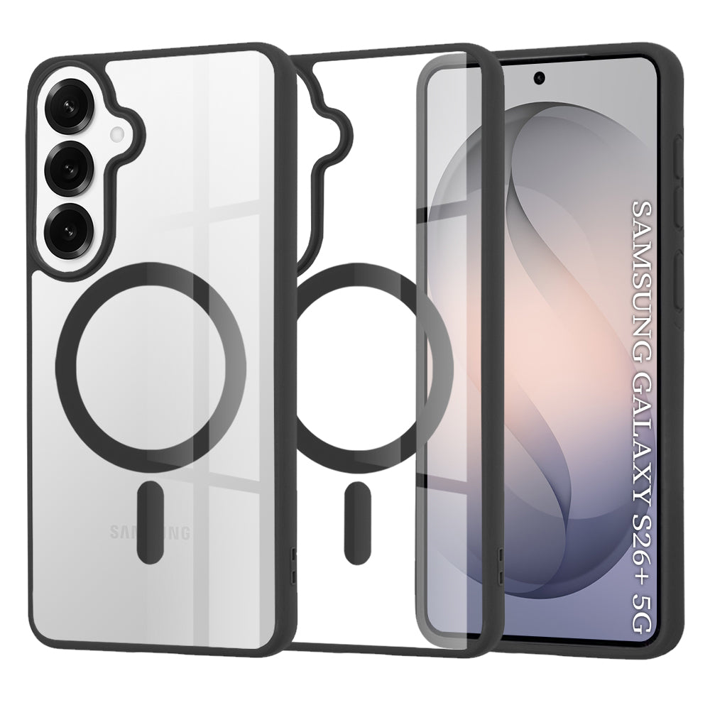 Husa de protectie Techsuit MagSafe Pro compatibil cu Samsung Galaxy S26 Plus, Negru